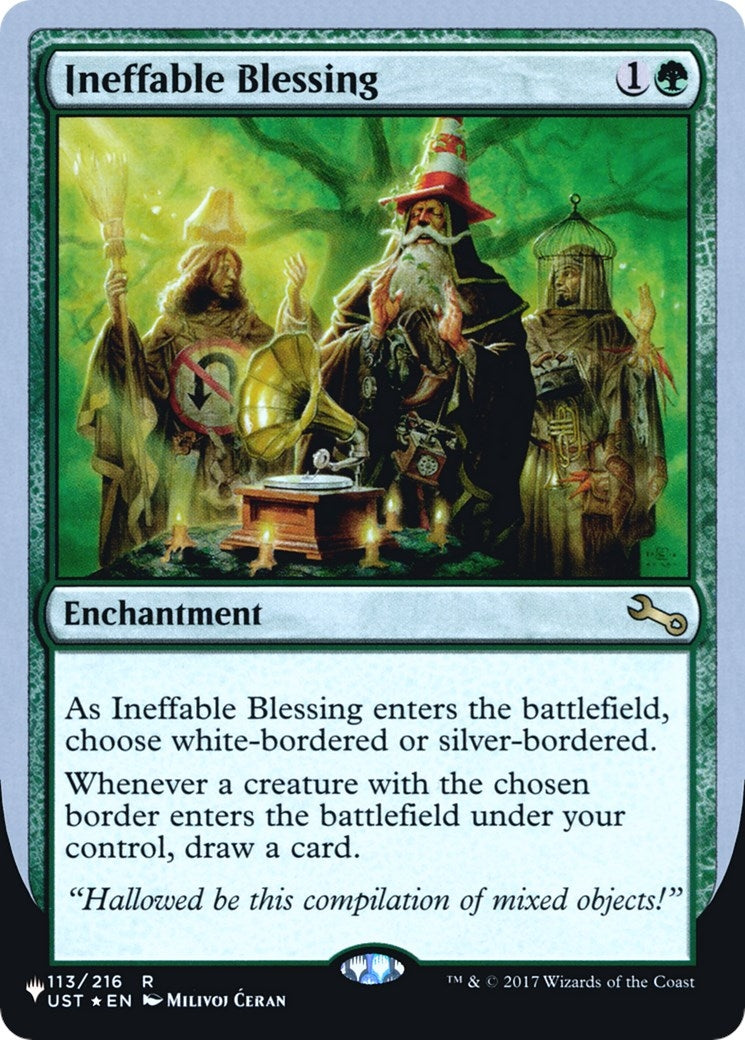 Ineffable Blessing (C) (113/216) (The List Reprints)