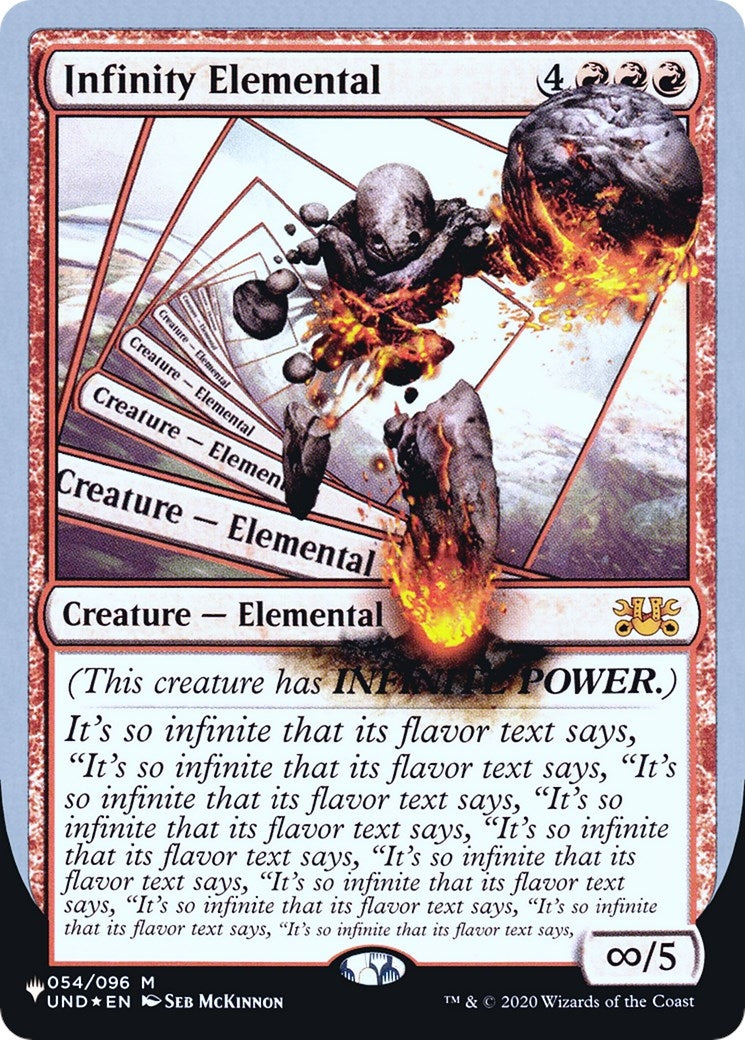 Infinity Elemental (054/096) (The List Reprints)