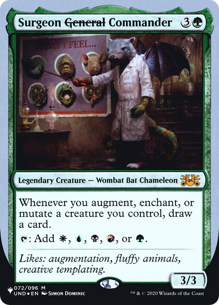 Surgeon ~General~ Commander (072/096) (The List Reprints)