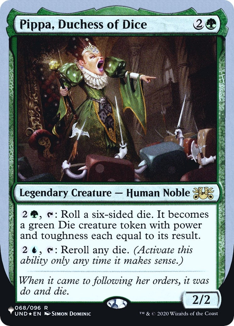 Pippa, Duchess of Dice (068/096) (The List Reprints)