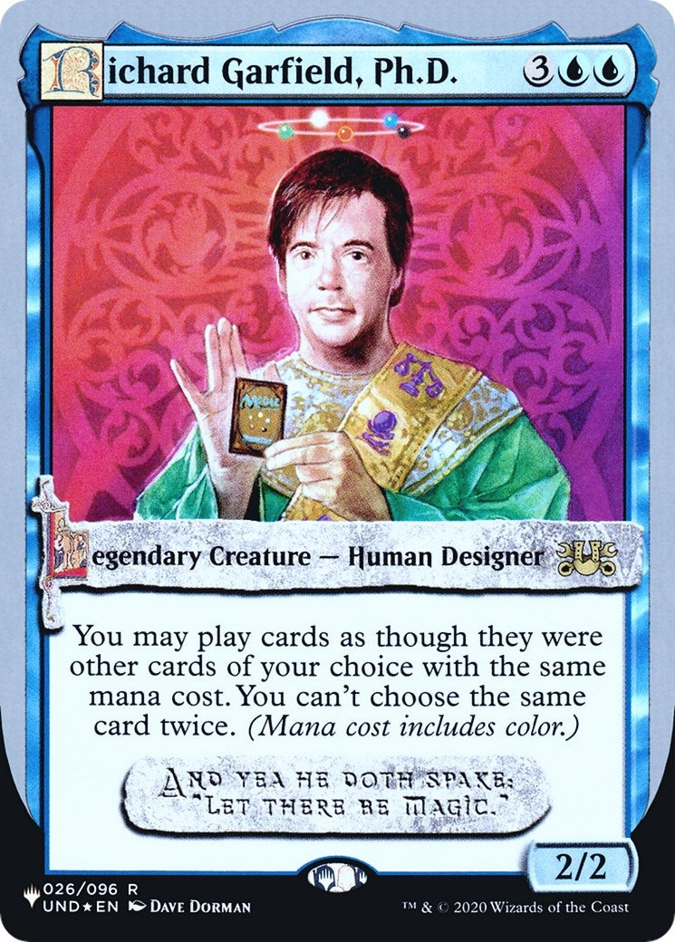 Richard Garfield, Ph.D. (026/096) (The List Reprints)