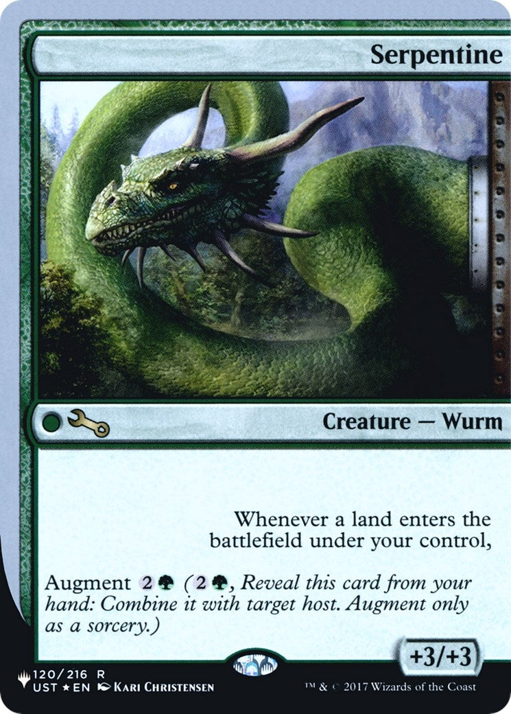 Serpentine (120/216) (The List Reprints)