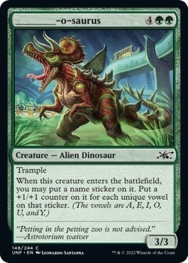 Image for _______-o-saurus (148) - Magic: The Gathering
