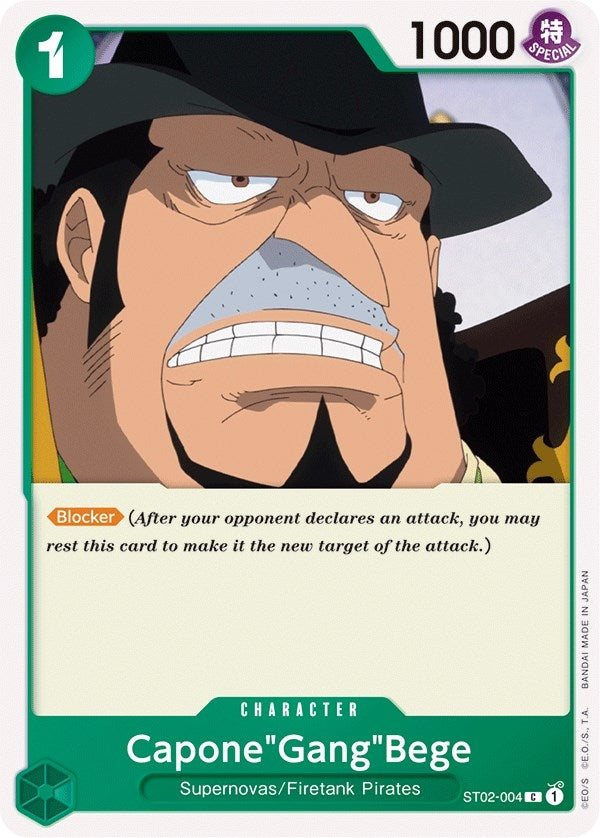 Capone"Gang"Bege (ST02-004) (Starter Deck 2: Worst Generation)