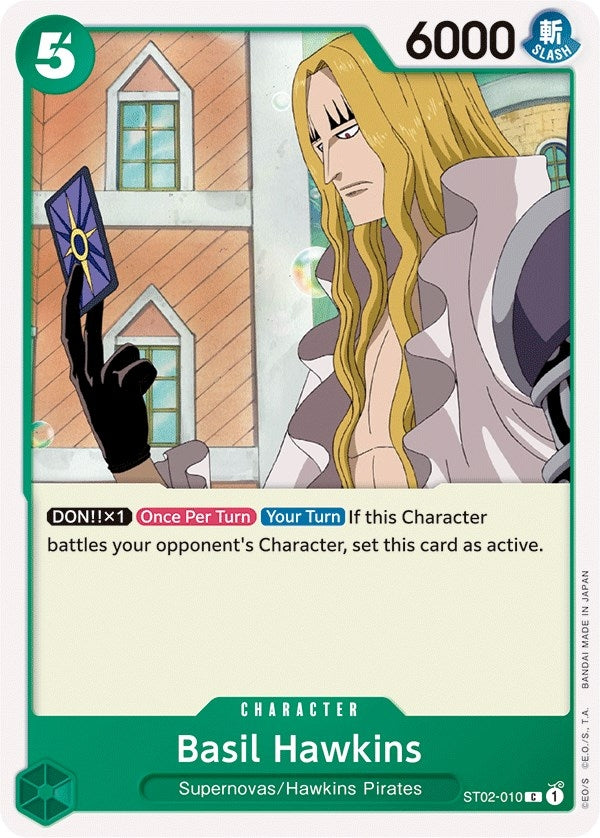 Basil Hawkins (ST02-010) (Starter Deck 2: Worst Generation)