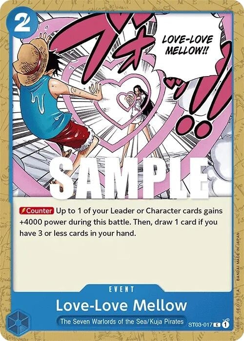 Image for Love-Love Mellow (ST03-017) (Starter Deck 3: The Seven Warlords of The Sea) - One Piece Card Game