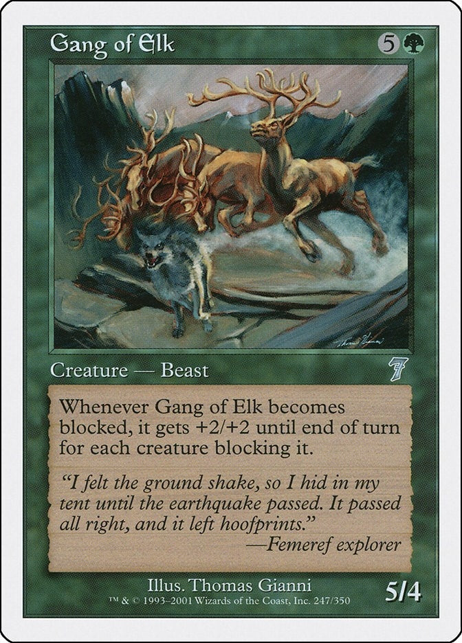 Gang of Elk (247) (7th Edition)