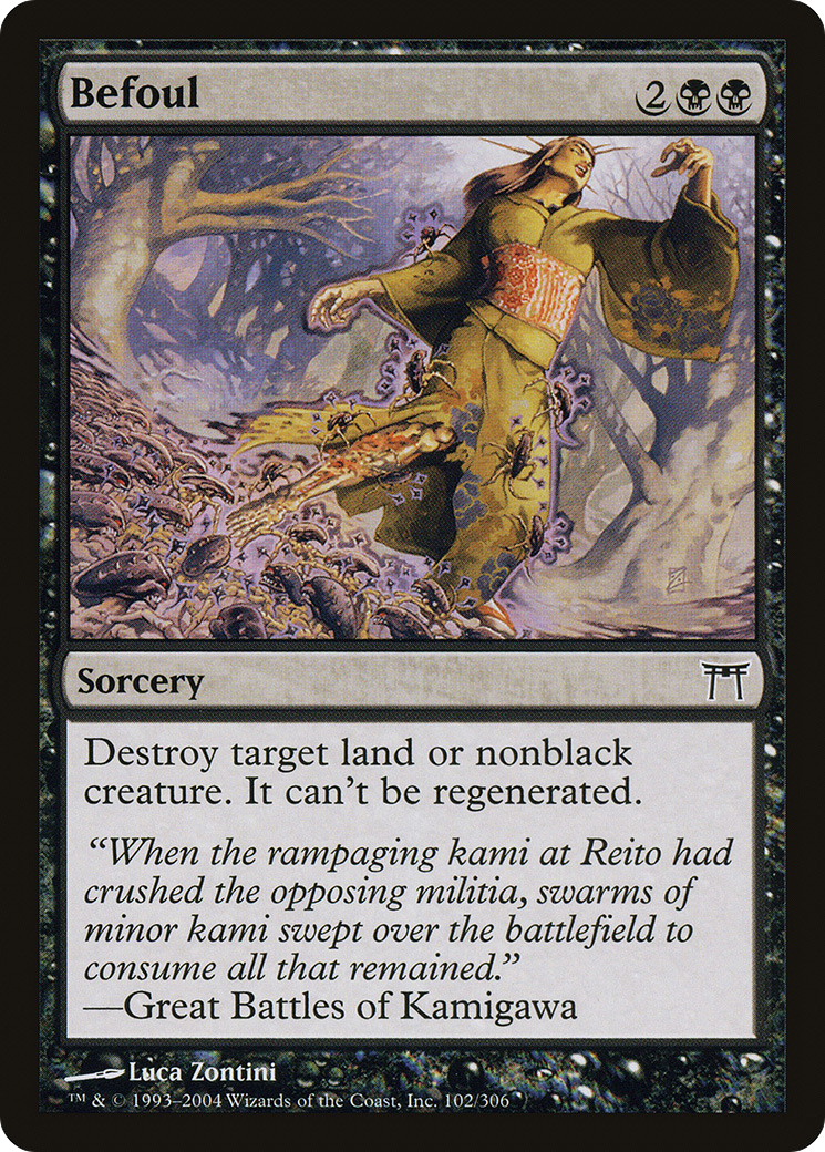 Befoul (102) (Champions of Kamigawa)