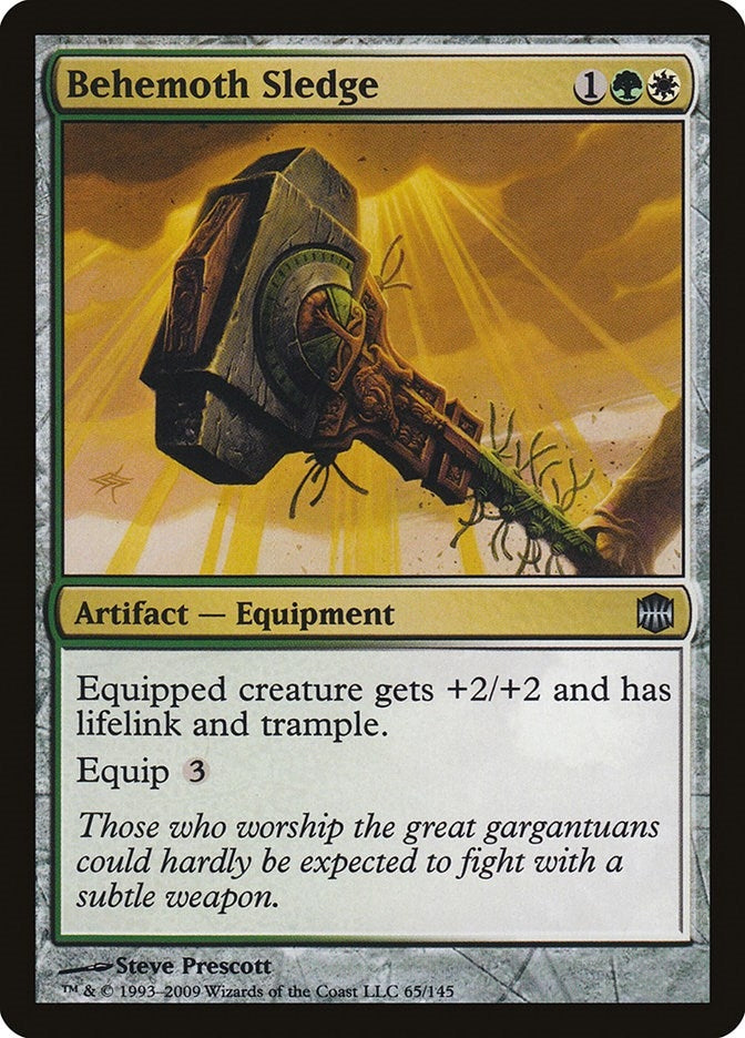 Behemoth Sledge (65) (Alara Reborn)