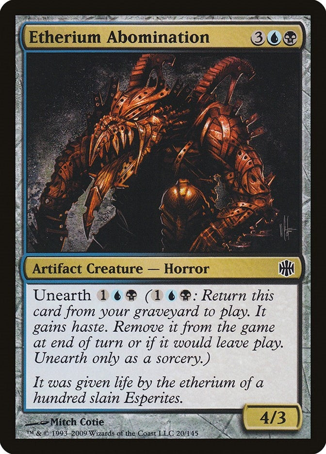 Etherium Abomination (20) (Alara Reborn)