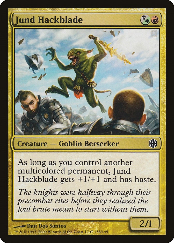 Jund Hackblade (138) (Alara Reborn)