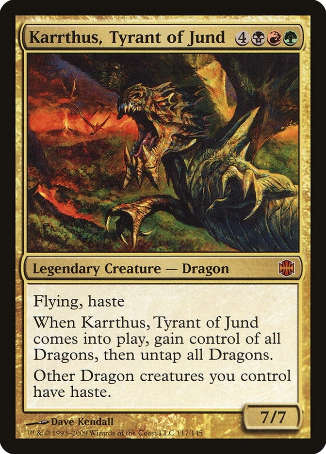Karrthus, Tyrant of Jund (117) (Alara Reborn)