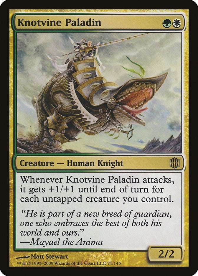 Knotvine Paladin (71) (Alara Reborn)
