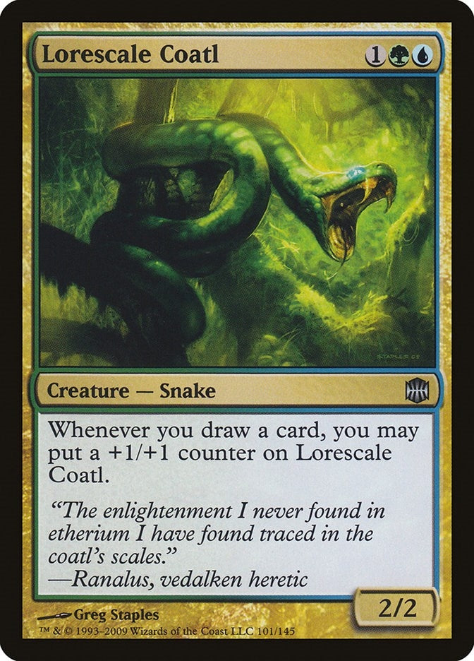 Lorescale Coatl (101) (Alara Reborn)