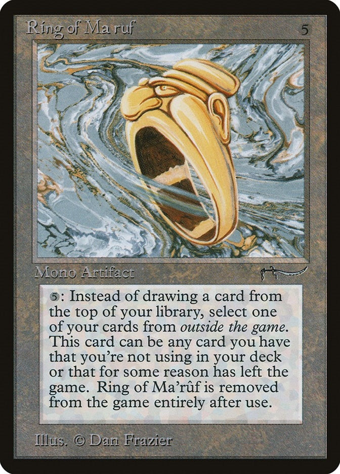 Ring of Ma'ruf (Arabian Nights)