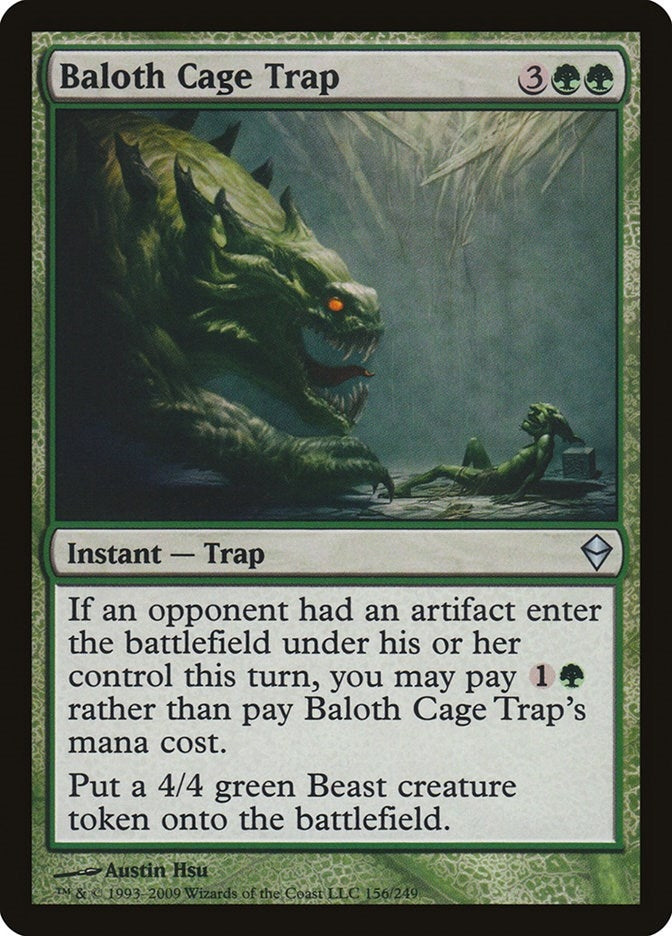 Baloth Cage Trap (156) (Zendikar)