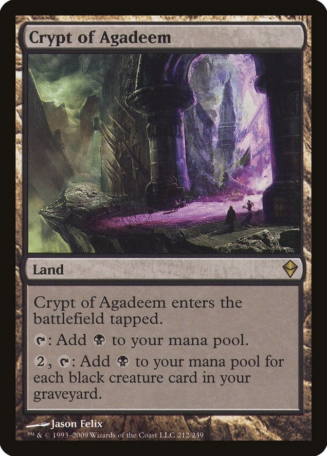 Crypt of Agadeem (212) (Zendikar)