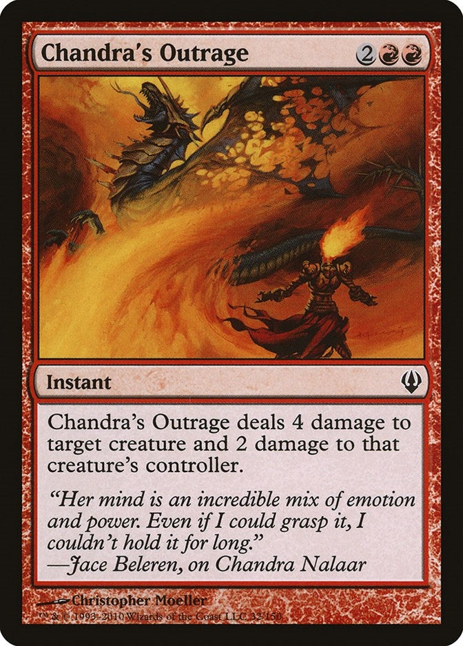 Chandra's Outrage (32) (Archenemy)