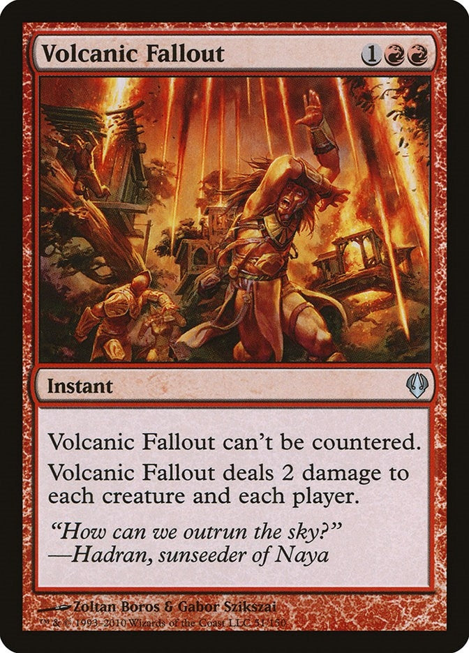 Volcanic Fallout (51) (Archenemy)