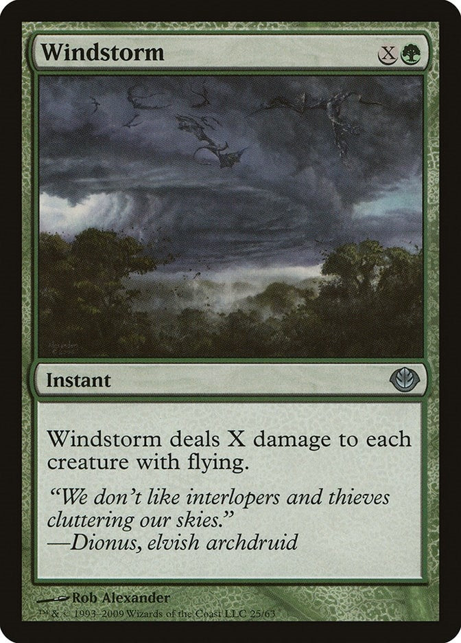 Image for Windstorm (25) - Magic: The Gathering