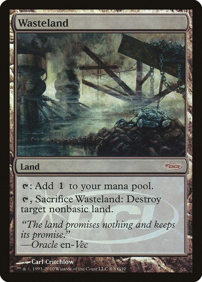 Image for Wasteland (8) - Magic: The Gathering