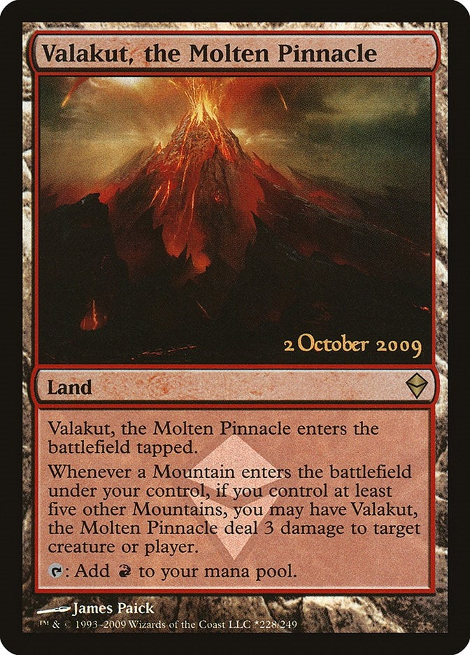 Image for Valakut, the Molten Pinnacle (228) - Magic: The Gathering