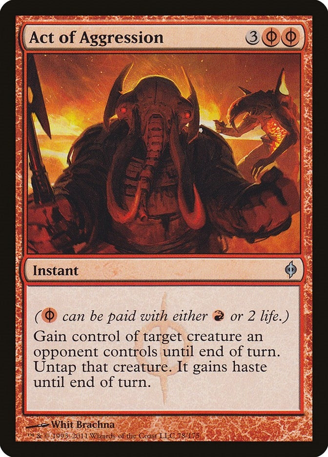 Act of Aggression (78) (New Phyrexia)