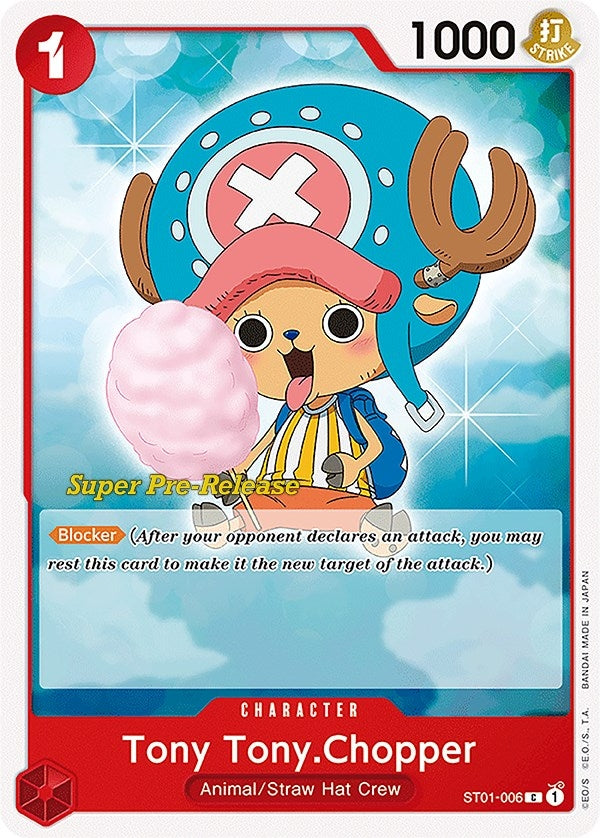 Image for Tony Tony.Chopper (ST01-006) (Super Pre-Release Starter Deck 1: Straw Hat Crew) - One Piece Card Game