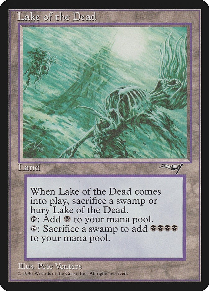 Image for Lake of the Dead (185) (Alliances) - Magic: The Gathering
