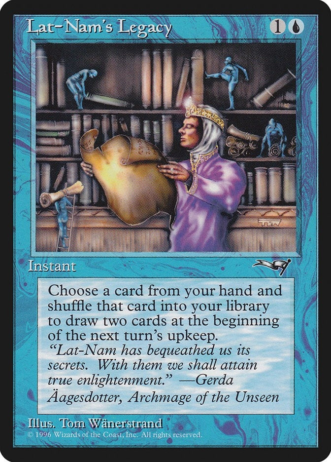 Image for Lat-Nam's Legacy (Scroll) (46) (Alliances) - Magic: The Gathering