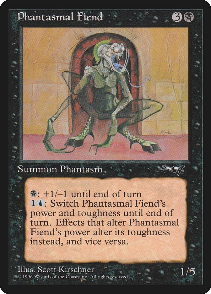 Image for Phantasmal Fiend (Doorway) (21) (Alliances) - Magic: The Gathering