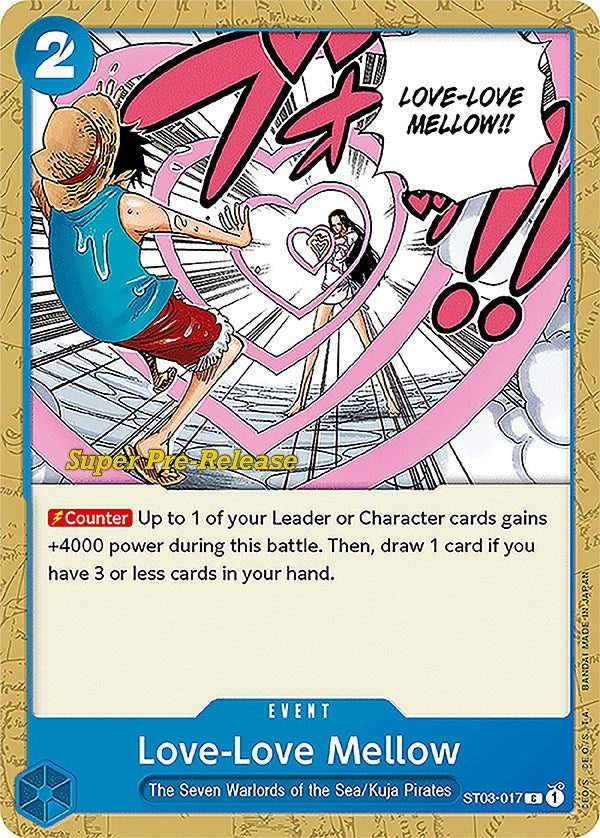 Image for Love-Love Mellow (ST03-017) (Super Pre-Release Starter Deck 3: The Seven Warlords of the Sea) - One Piece Card Game