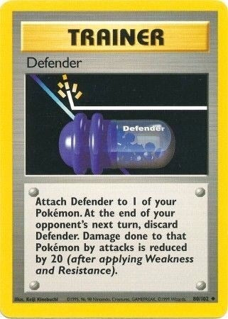 Image for Defender (080/102) (Base Set) - Pokemon