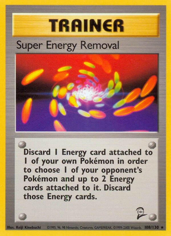 Image for Super Energy Removal (108/130) (Base Set 2) - Pokemon
