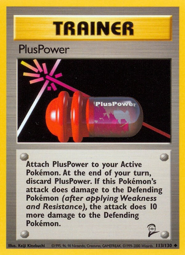 Image for PlusPower (113/130) (Base Set 2) - Pokemon