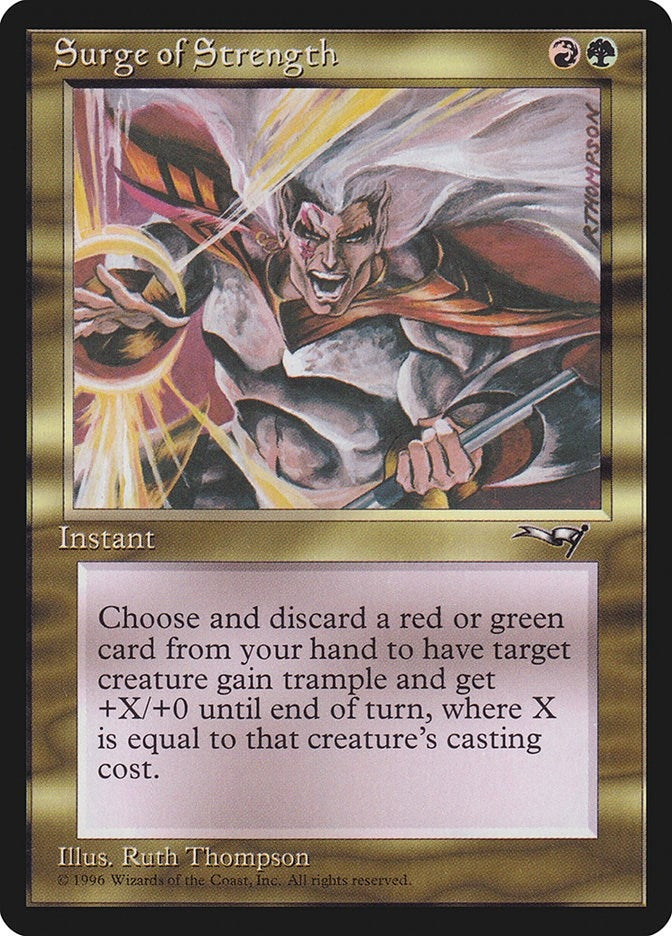 Image for Surge of Strength (Alliances) - Magic: The Gathering