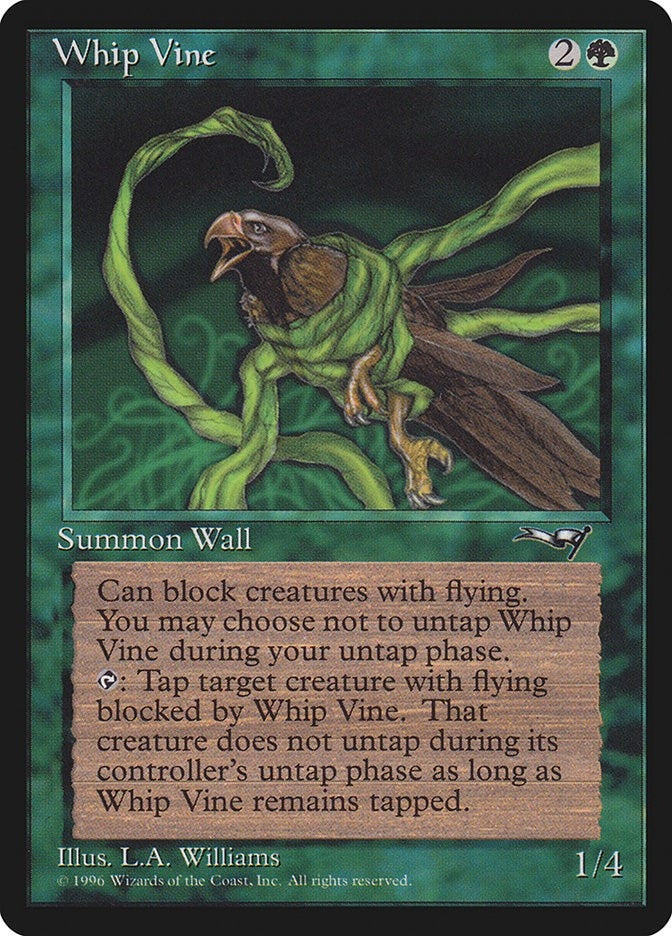 Whip Vine (Ensnared Bird) (90) (Alliances)