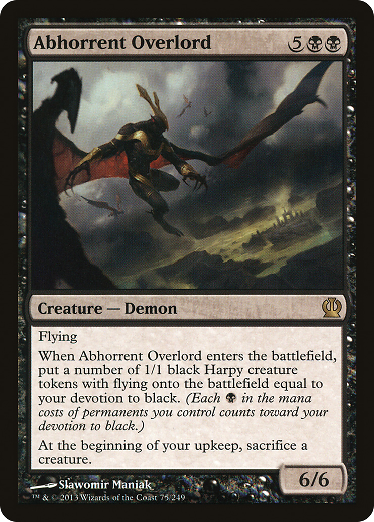 Abhorrent Overlord (75) (Theros)