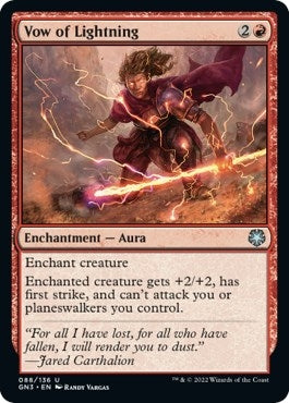 Image for Vow of Lightning (88) - Magic: The Gathering
