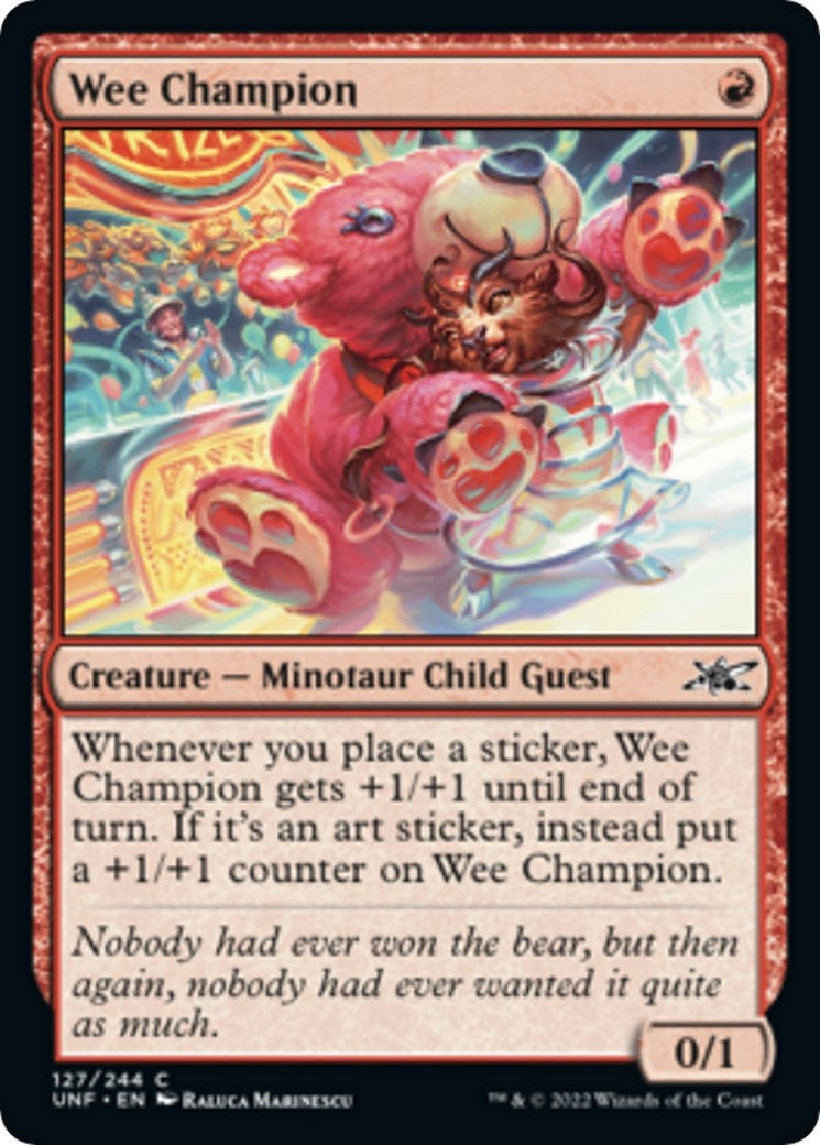 Image for Wee Champion (127) - Magic: The Gathering