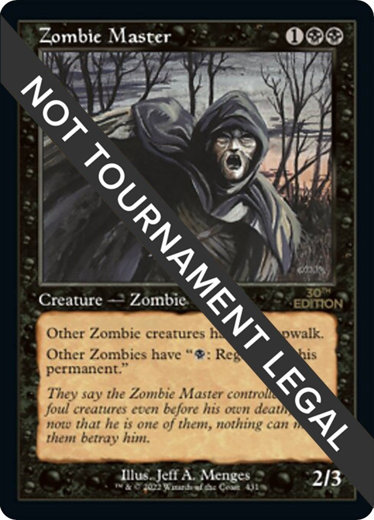 Zombie Master (Retro Frame) (431)