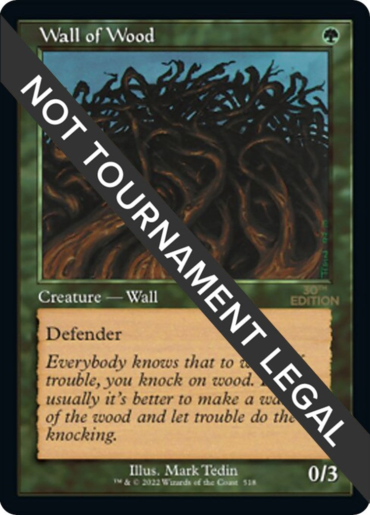 Wall of Wood (Retro Frame) (518)