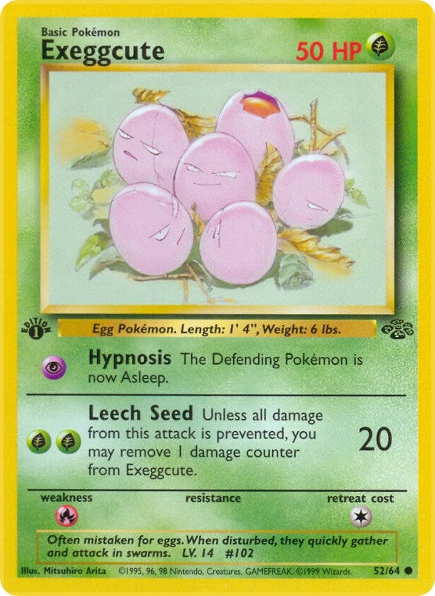 Image for Exeggcute (52/64) (Jungle) - Pokemon