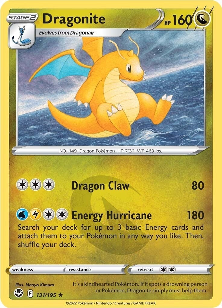 Image for Dragonite (131/195) (SWSH12: Silver Tempest) - Pokemon
