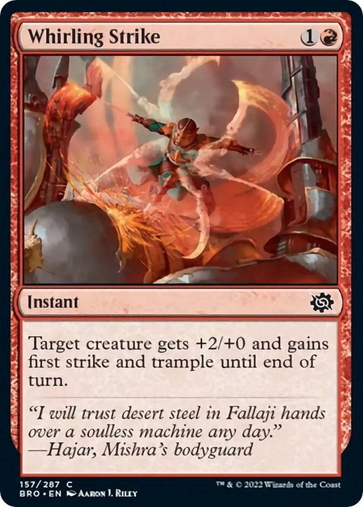 Image for Whirling Strike (157) - Magic: The Gathering
