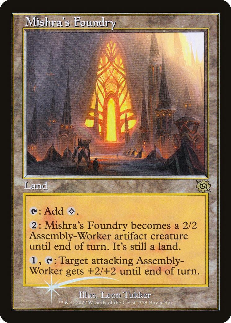 Mishra's Foundry (378) (Buy-A-Box Promos)