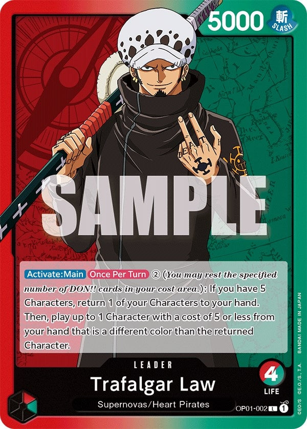Trafalgar Law (002) (OP01-002) (Romance Dawn)