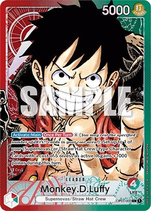Monkey.D.Luffy (003) (Parallel) (OP01-003) (Romance Dawn)