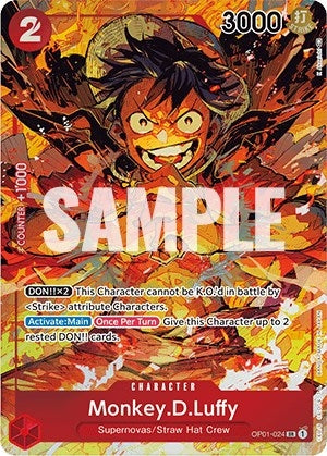 Monkey.D.Luffy (024) (Parallel) (OP01-024) (Romance Dawn)