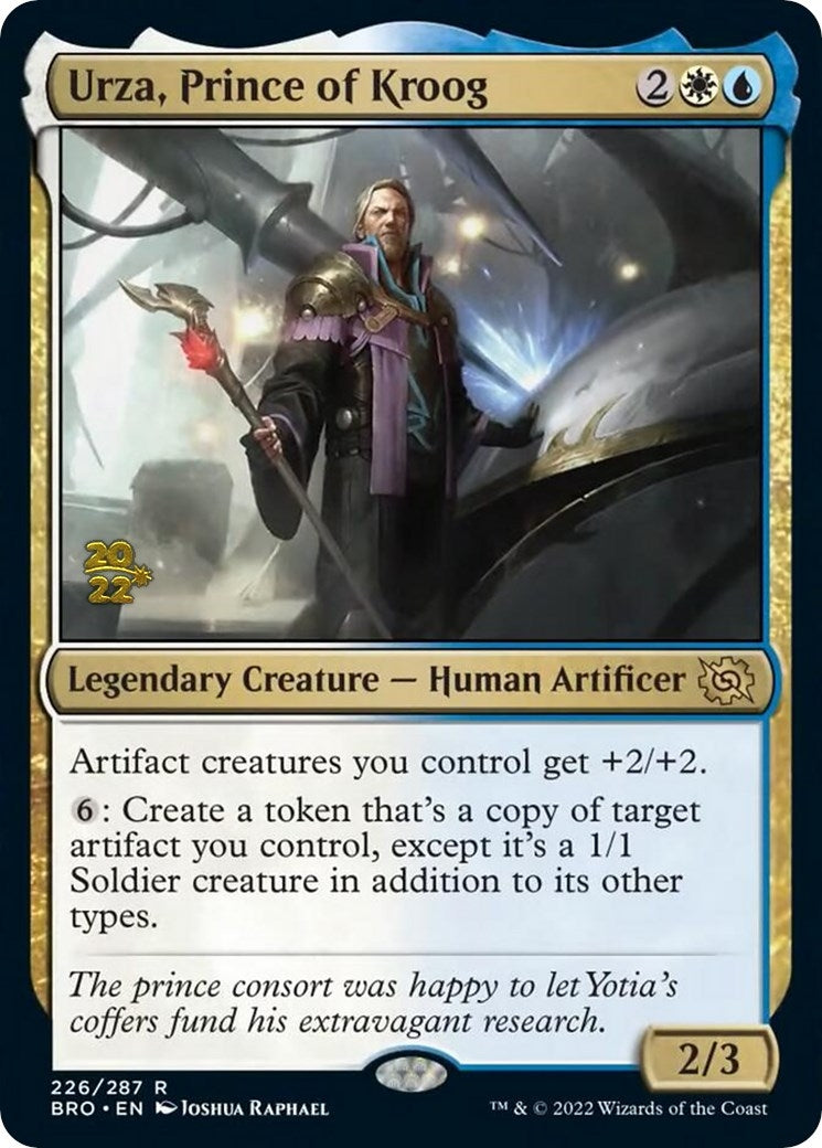 Image for Urza, Prince of Kroog (226) - Magic: The Gathering